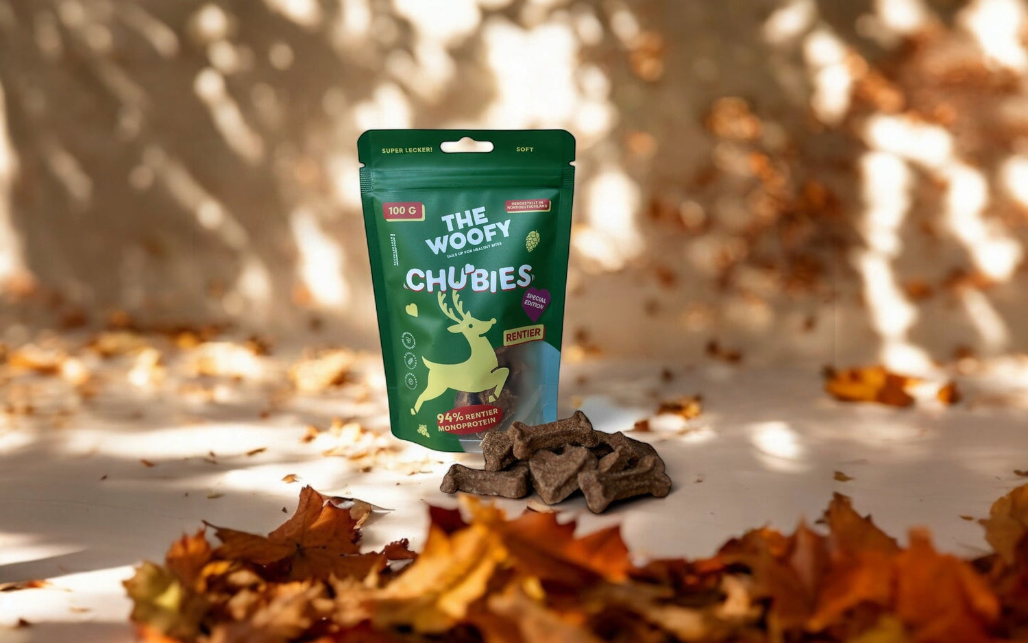 Neue Rentier-Snacks für Hunde
