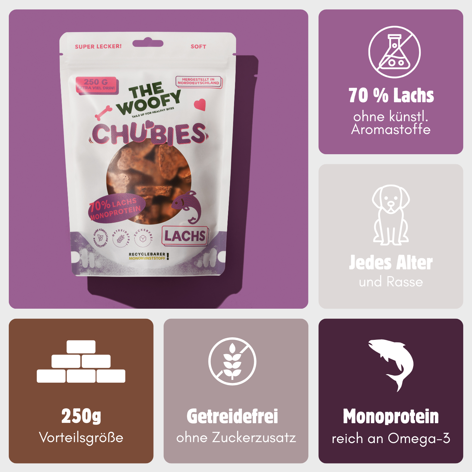 70% LACHS. LECKERSCHMECKER.