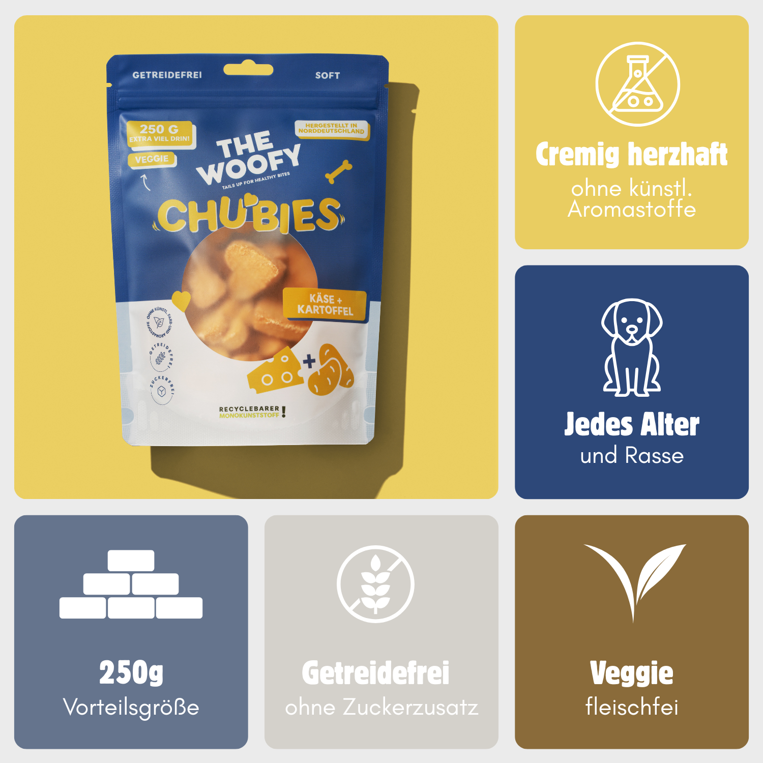 KÄSE + KARTOFFEL. CREMIG AROMATISCH.