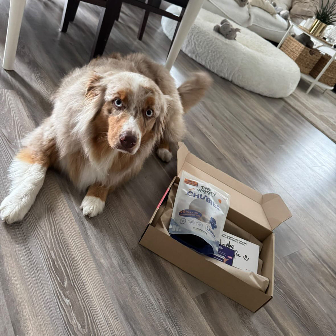 90% LAMM. SO SOFT, SO YUMMY.