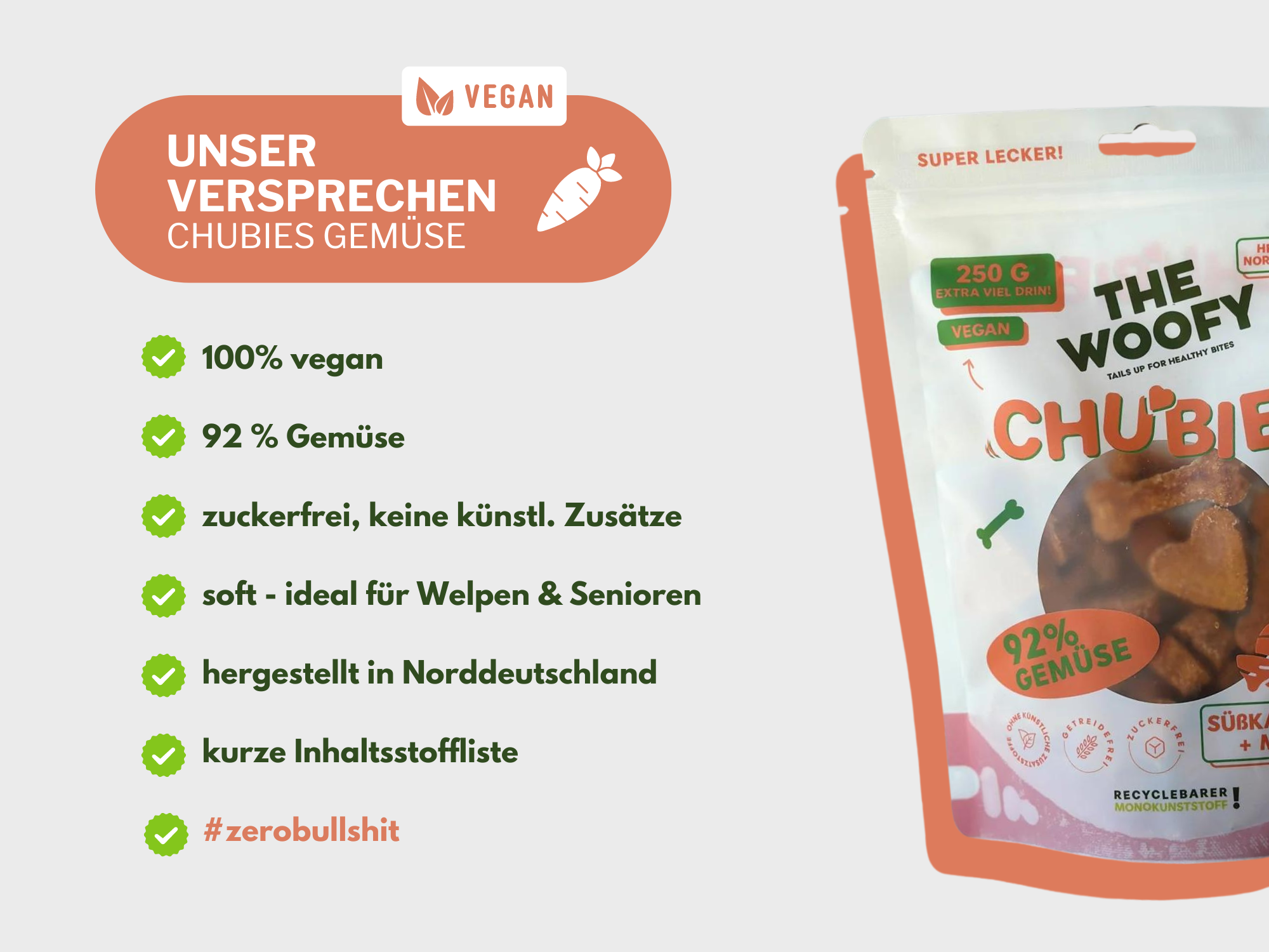 Süßkartoffel und Möhre. Vegan gefällig?