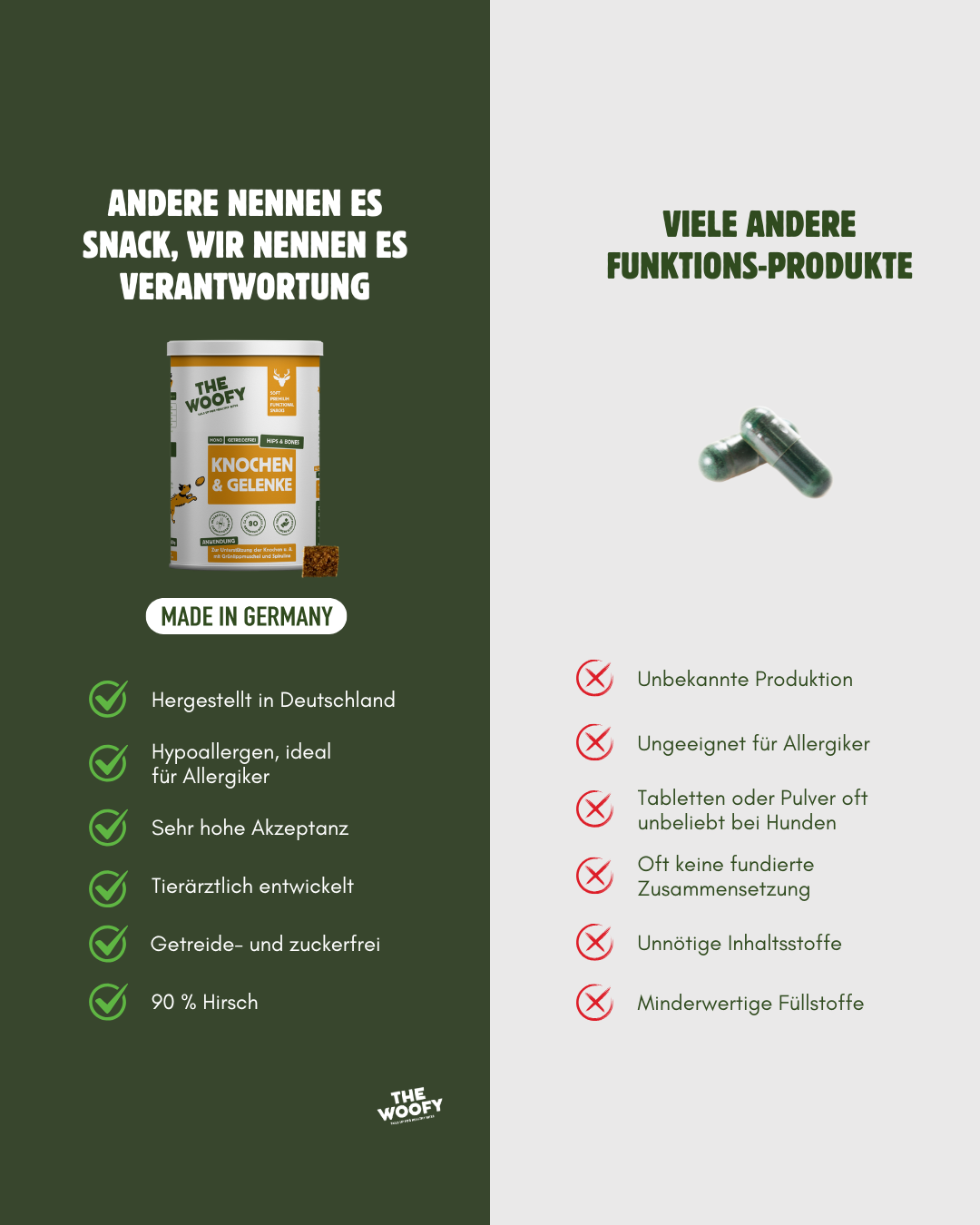 Knochen &amp; Gelenke Snack